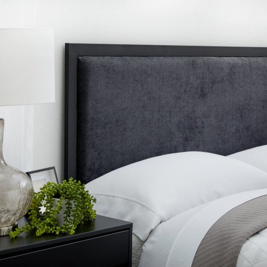 Weekender Metal Trim Upholstered Headboard
