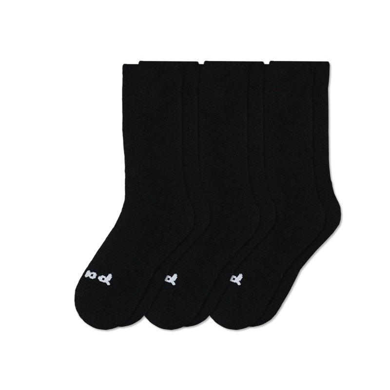 Women's Crew Pacas Socks: ALPACA DOTS & Flower/Olive & AO MICRO Alpaca/Denim / Medium / Large (US: 8.5 - 11.5+)
