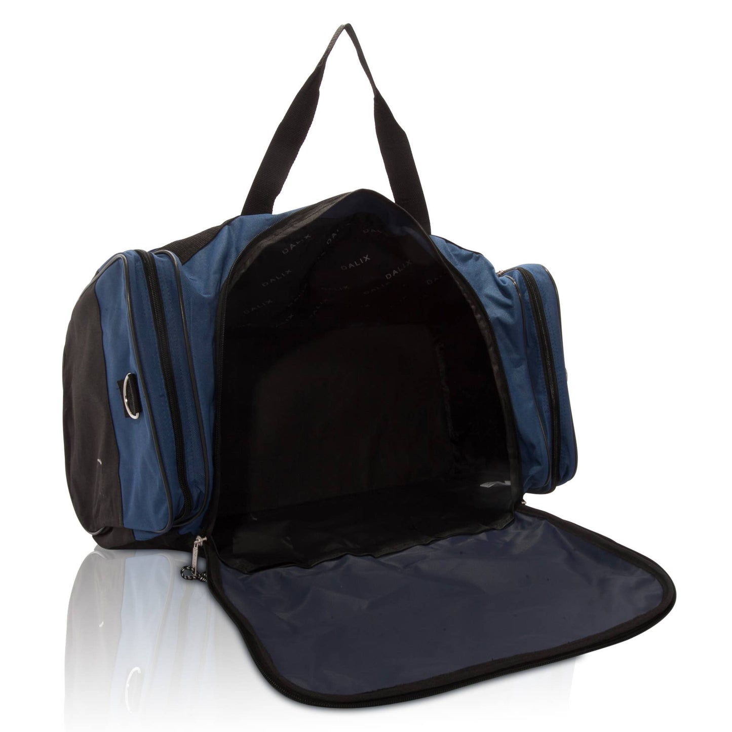 DALIX 25" Extra Large Vacation Travel Duffle Bag: Black
