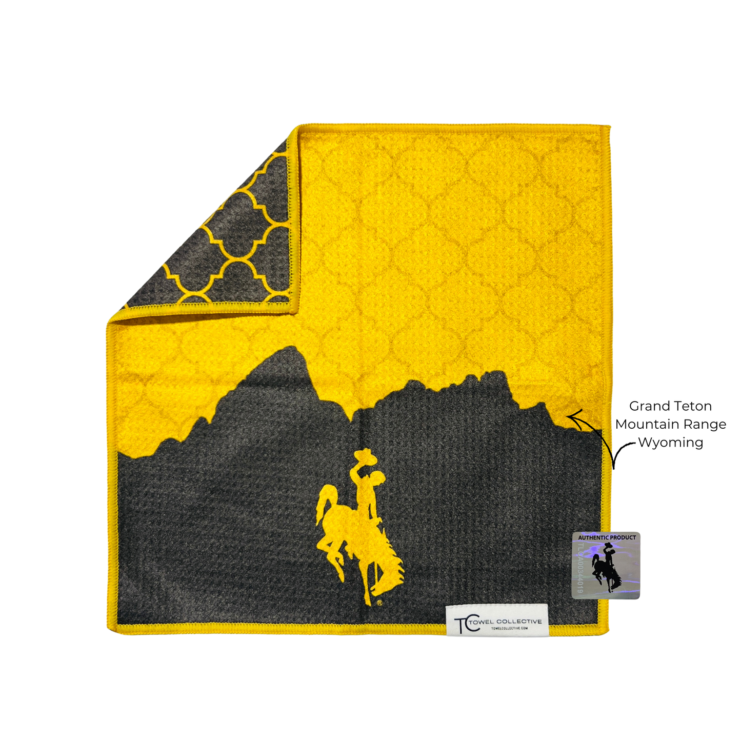 Home of the Brown & Gold | Waffle Weave Microfiber Hand Towels – Kitchen & Bath: Washcloth