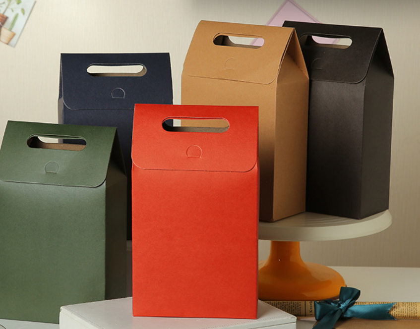 24pcs4"x6"&5.5"x7.5"&6"x10" 5colors new style selfsealed box: Kraft paper / medium