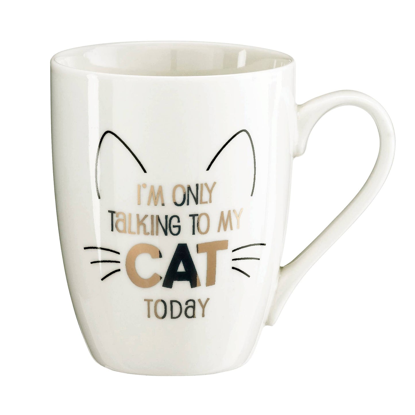 Lillian Rose "I'm Only Talking to My Cat Today" Ceramic Mug