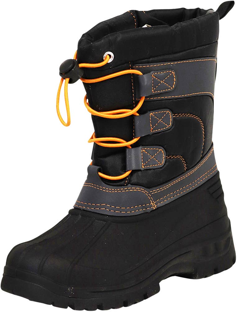 Norty Lightweight Fleece Lined Snow Boots for Toddler Boy's