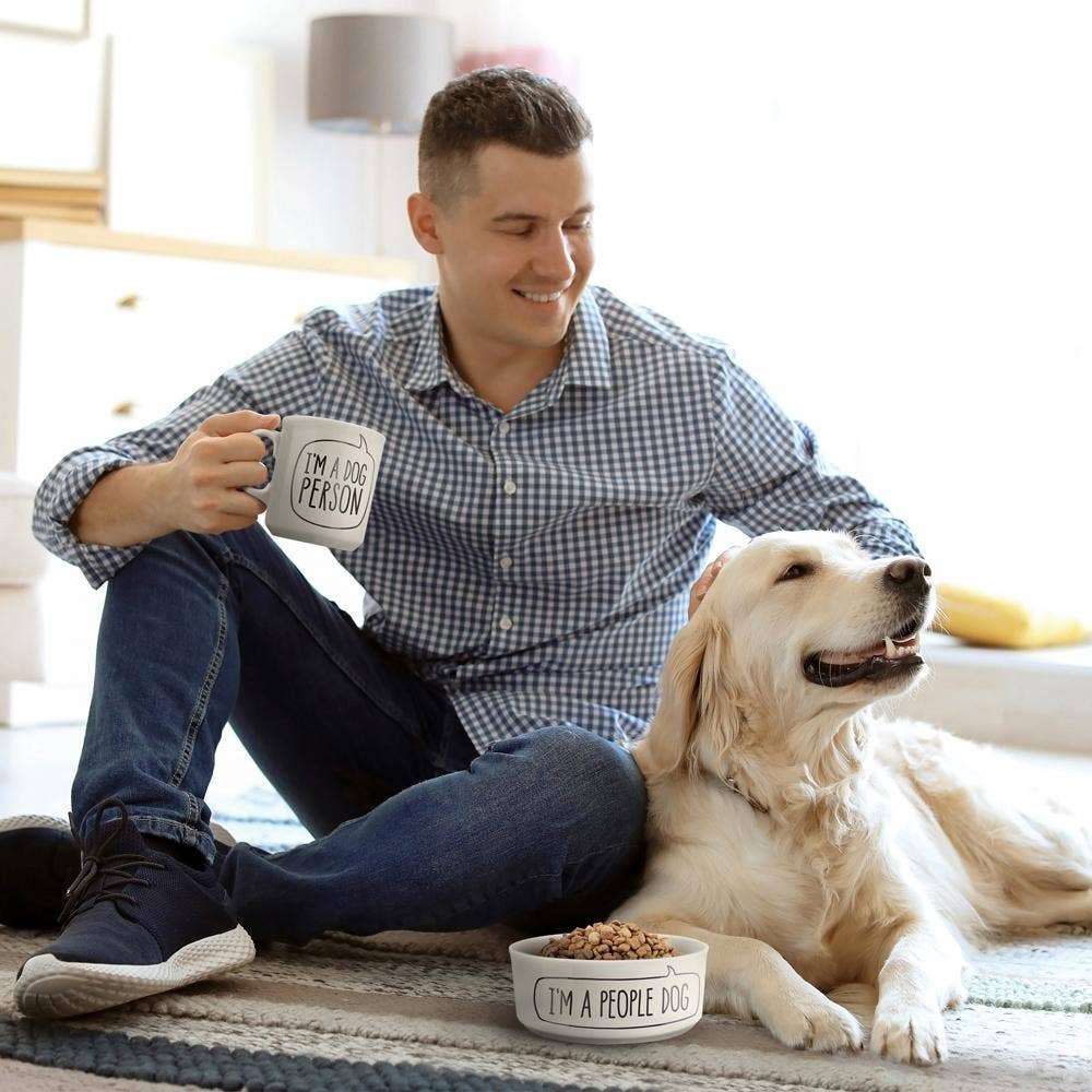 Howligans - Mug+Dog Bowl I'm a Dog Person / I'm a People Dog