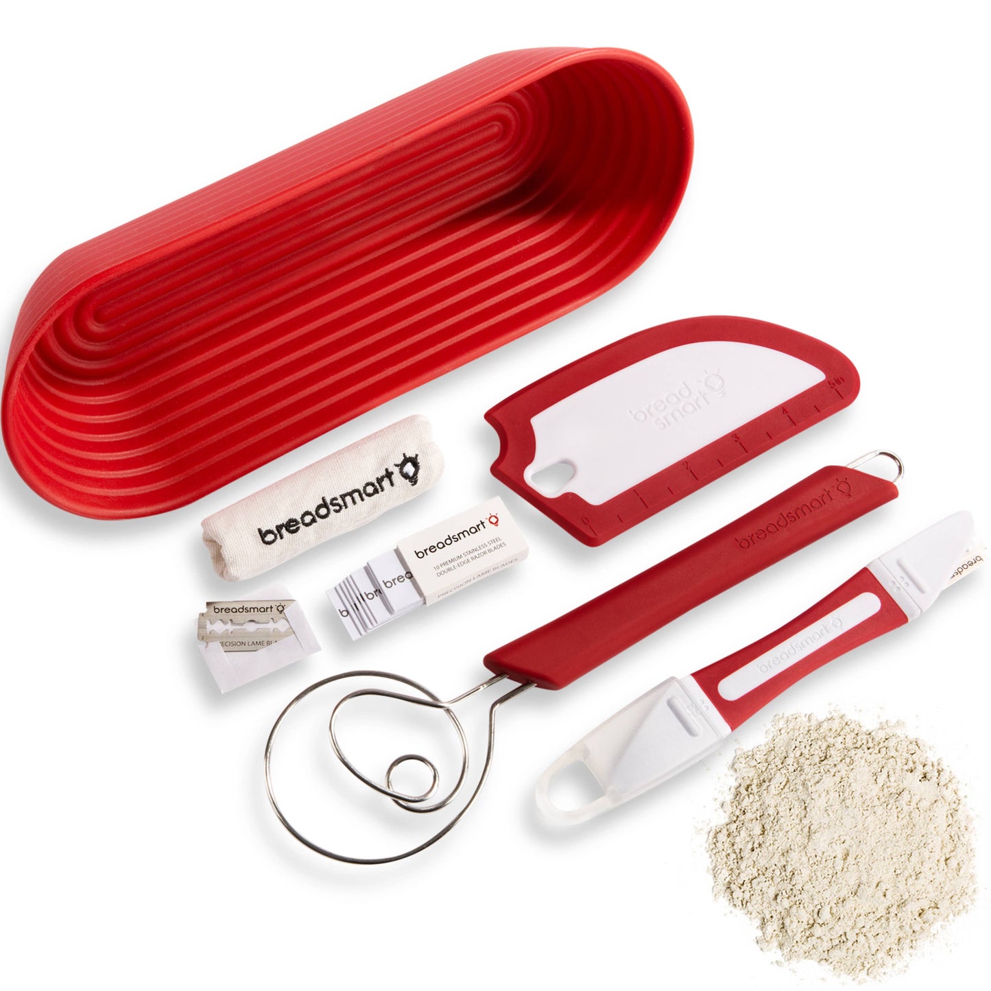 Breadsmart 5pc Bread Making Kit: Purple