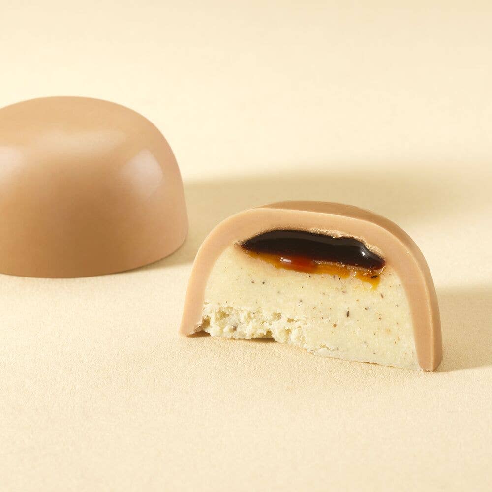 Caramel Pannacotta Filled Milk Chocolate - Italian Gourmet