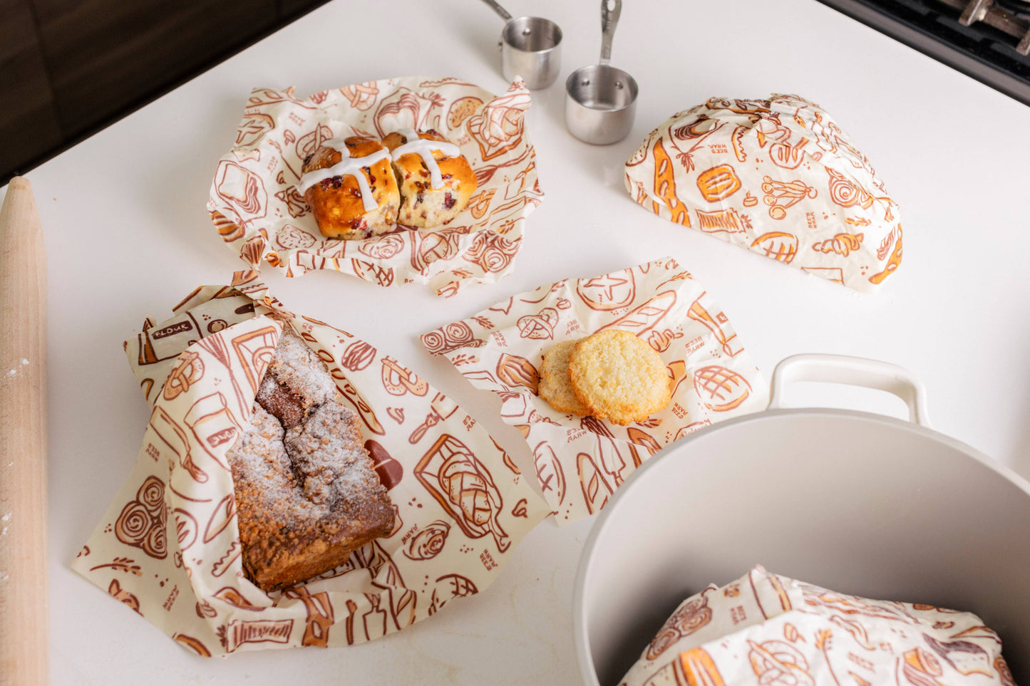 Bakery Lane - Assorted 3 Pack - Seasonal Print