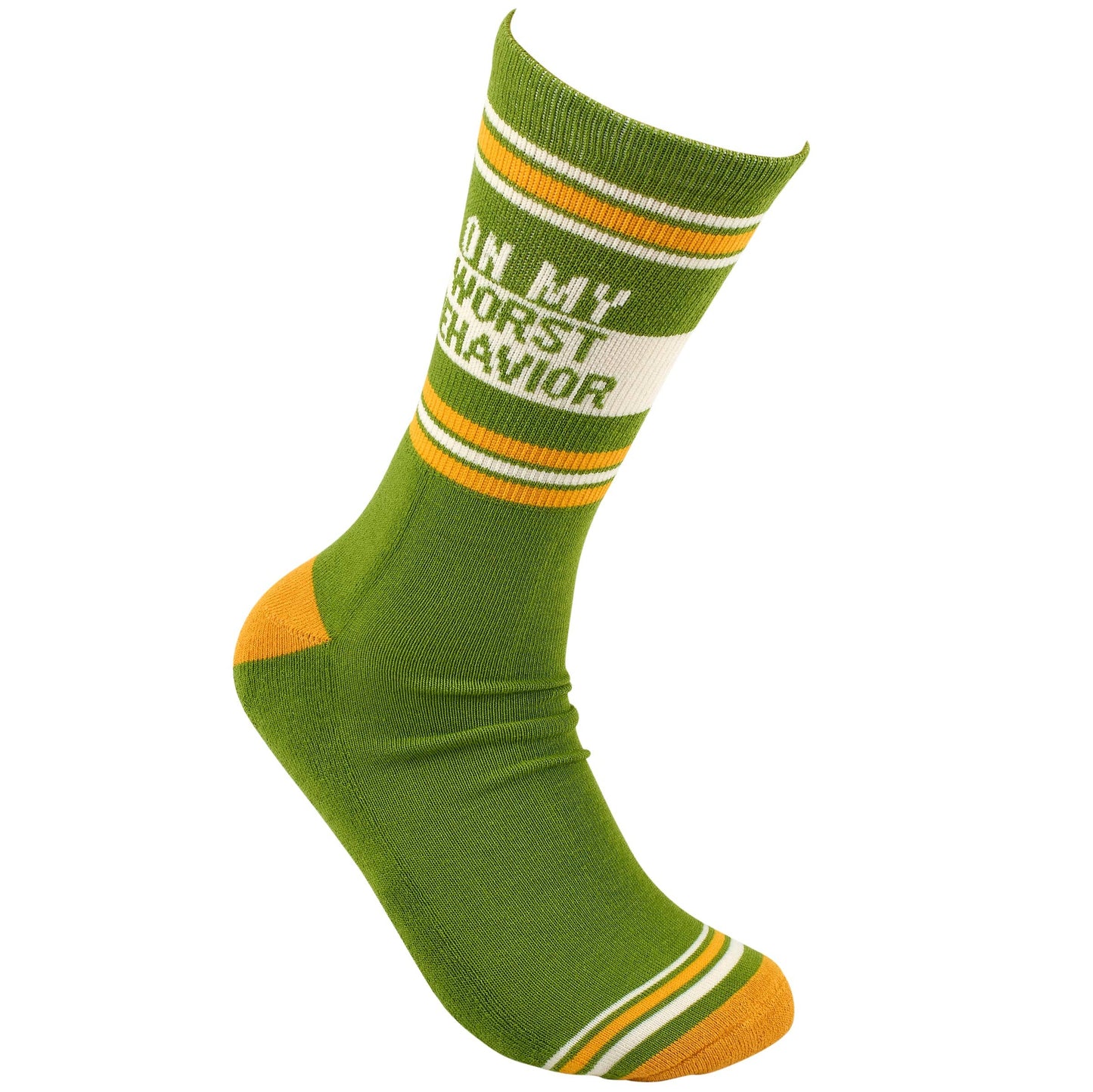 On My Worst Behavior Socks
