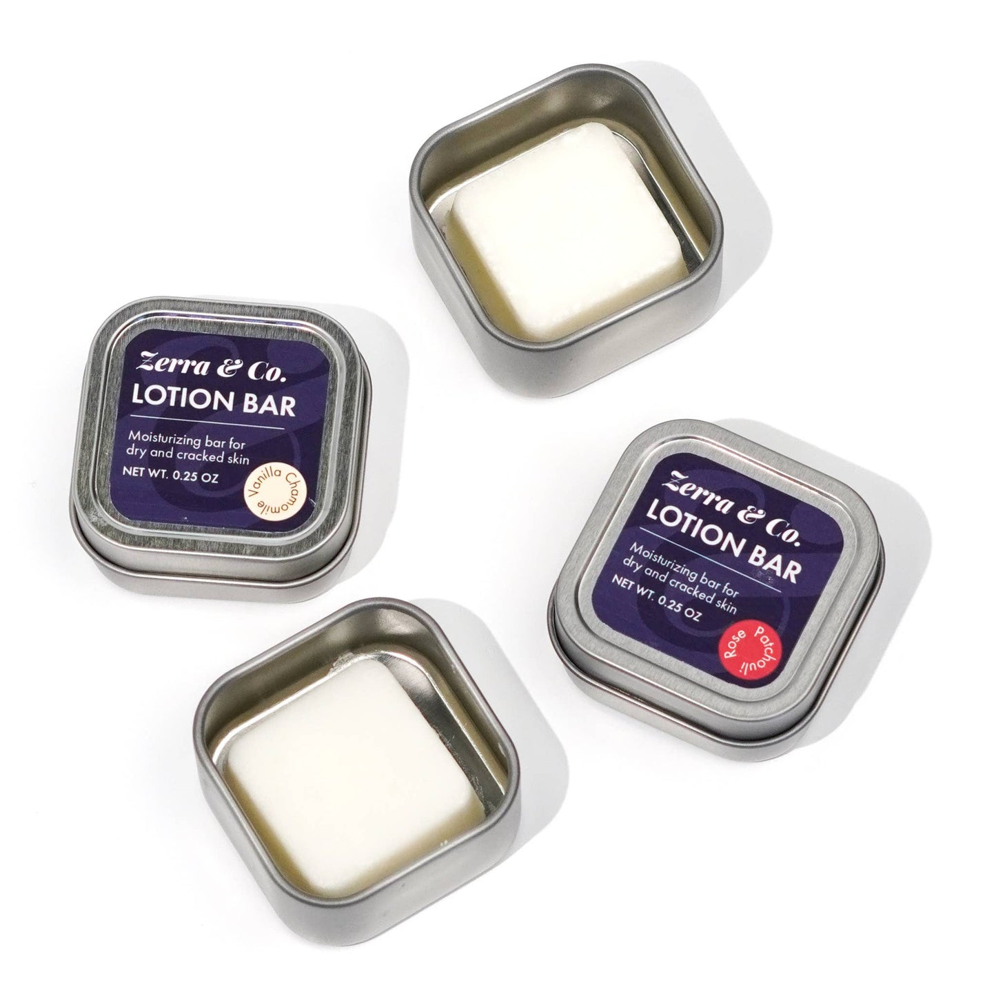 Lotion Bar - Mini | Solid Moisturizer in Travel Sized Tin: Cedar Eucalyptus
