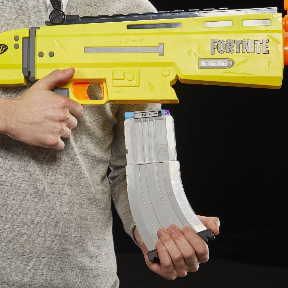 Nerf Elite Dart Blaster Fortnite AR-L with Flip Up Sights