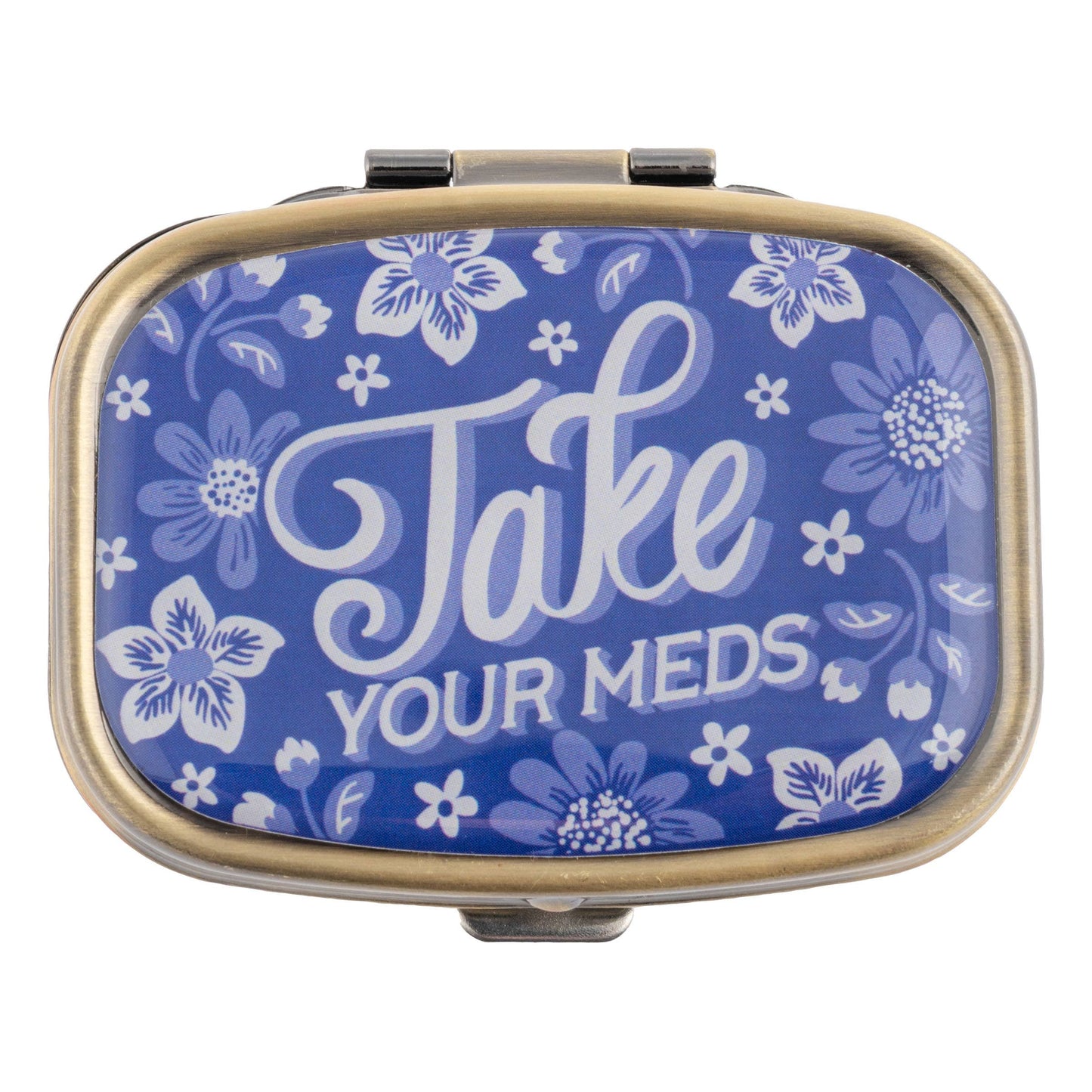 Small Metal Pill Case: Pop This
