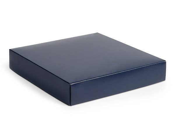 Gift & Gourmet Boxes: Matte Navy / 25 Pack / 10x10x5.5" Base Only