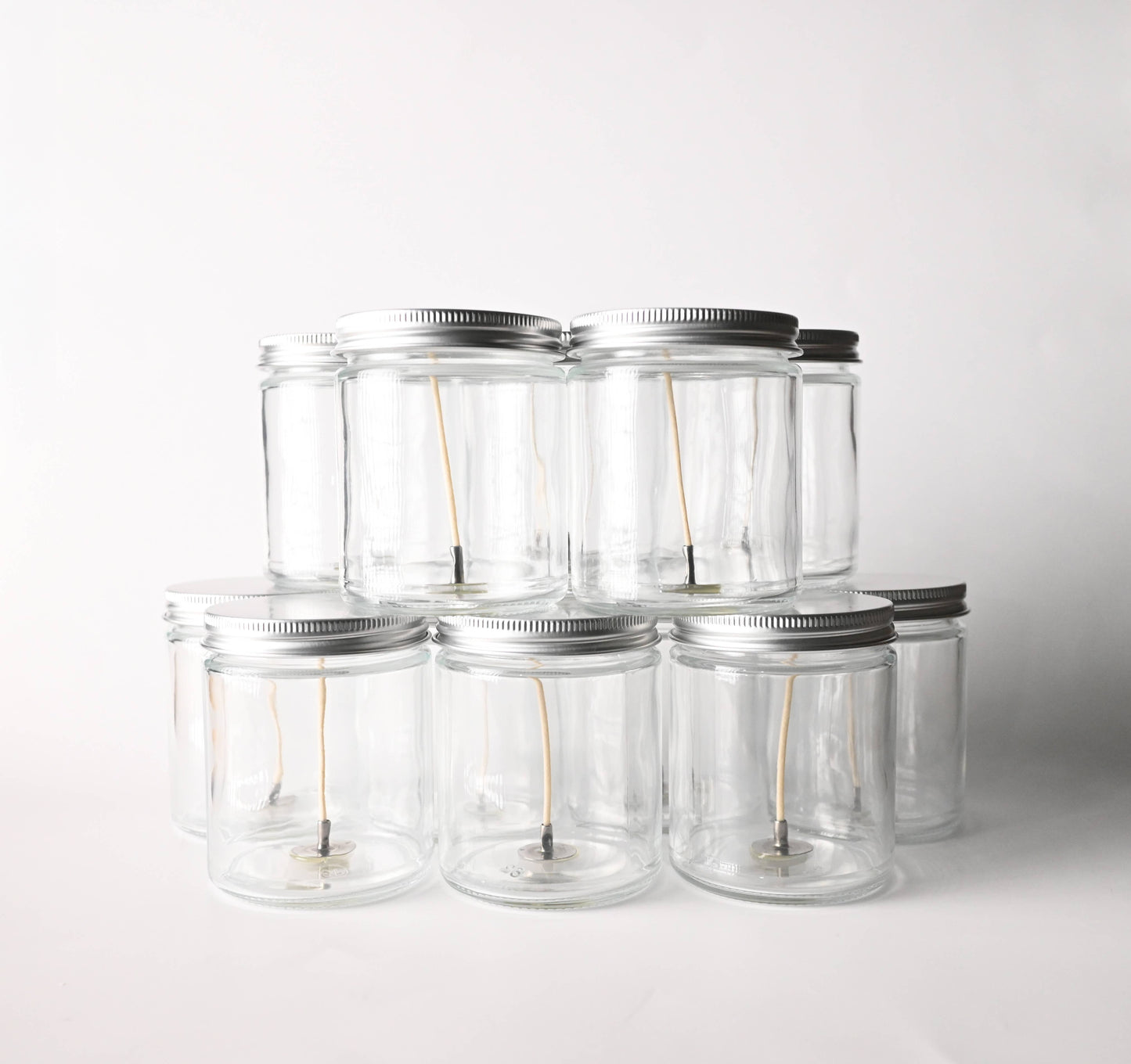 Candle Bar - 5.5 oz Glass Wicked Jar with Lid