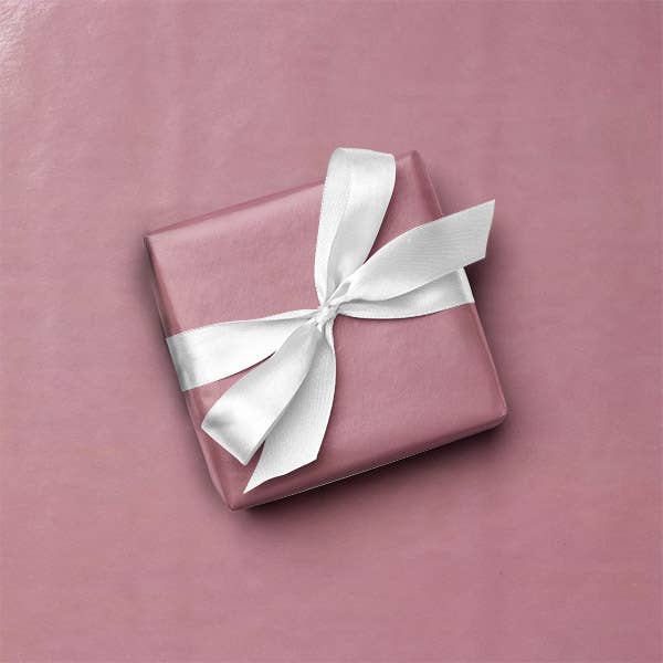 Matte Color Gift Wrapping Paper: Dusty Blue Matte / 1 Pack / 24"x85'