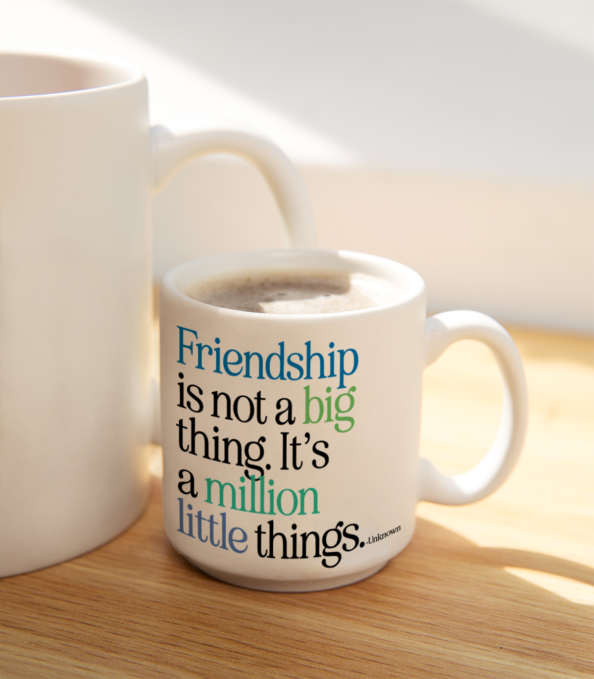Mini Mugs - ED357 - Friendship Not Big Thing (Unknown)