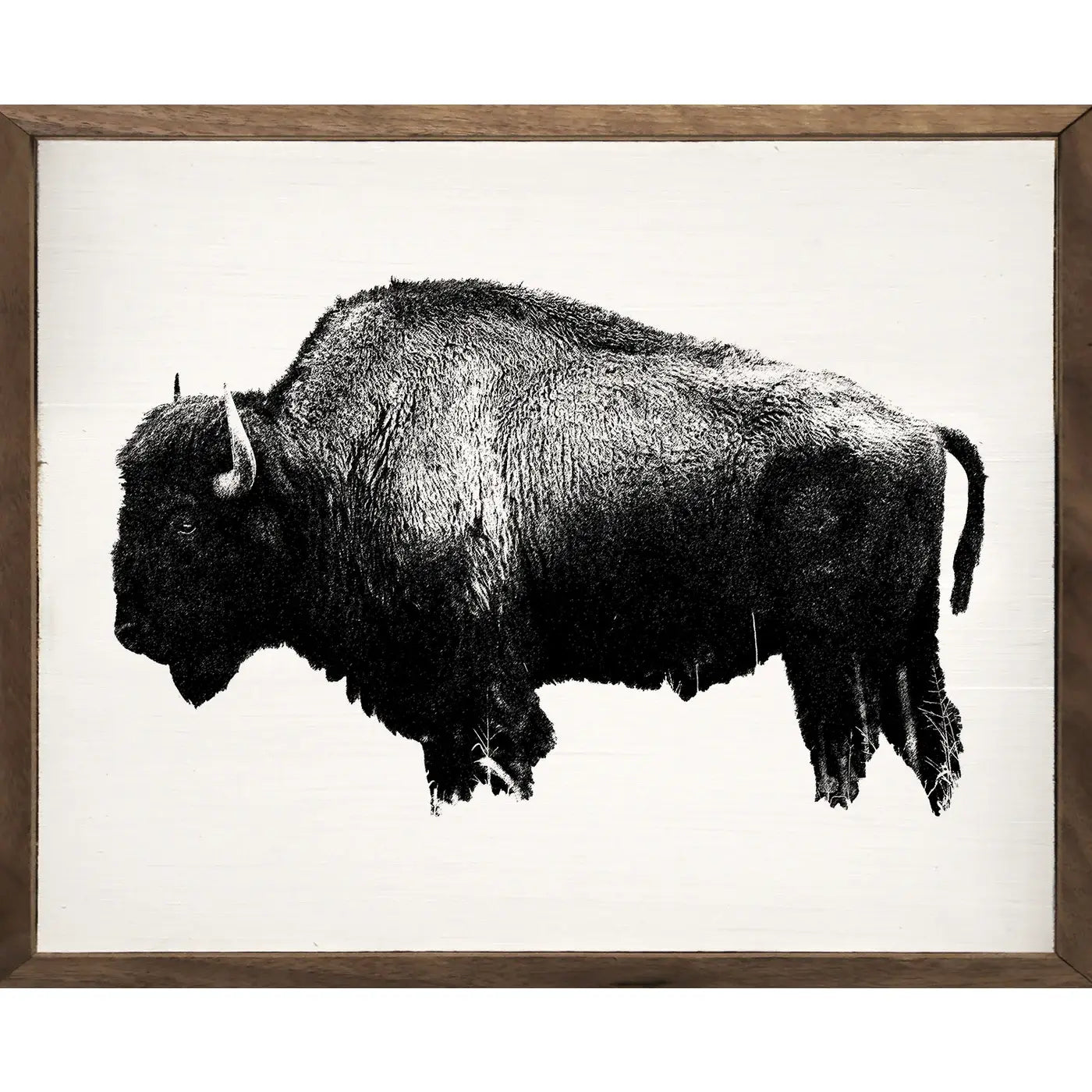 American Bison: 10 x 8 x 1.5