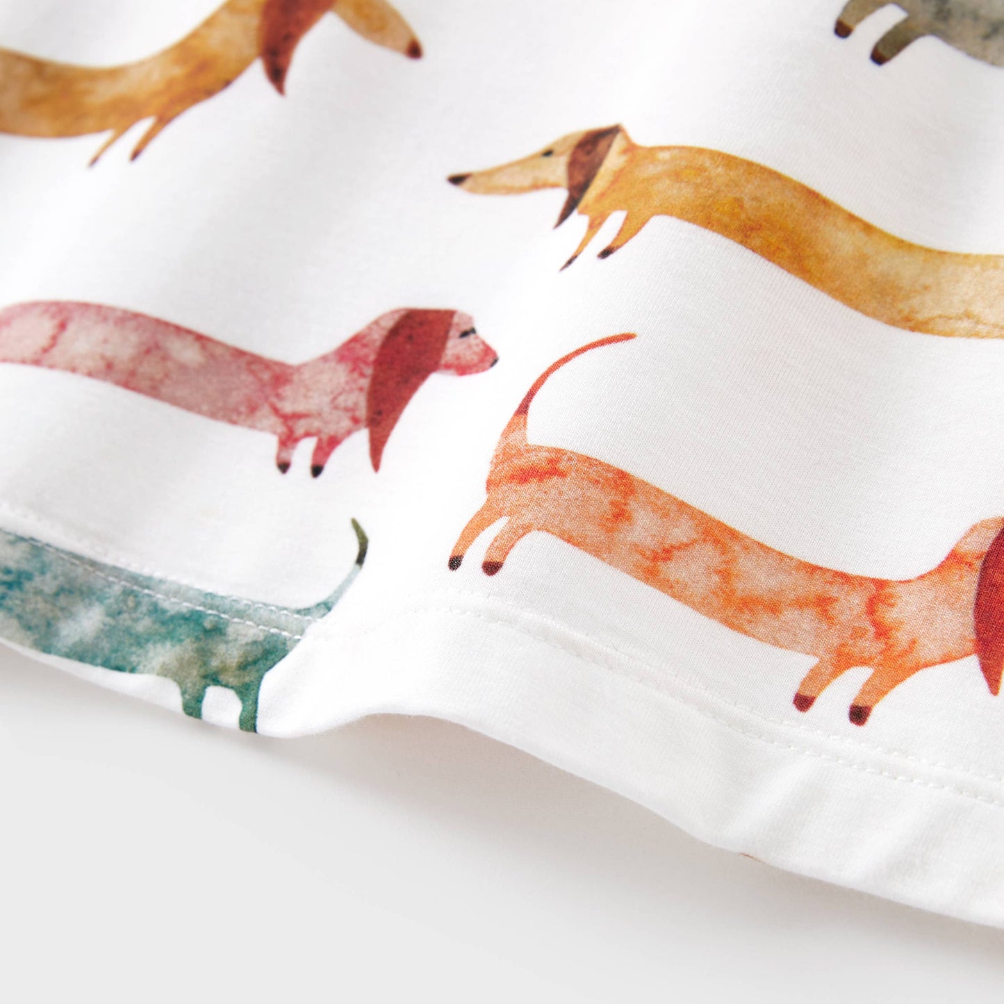 Family Matching Animal-patterned Short-sleeve Pajamas Set: Multi-color / Baby:12-18 M