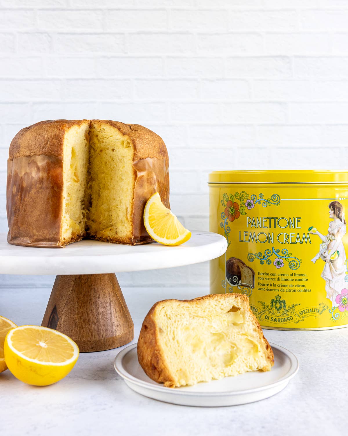 Lemon Cream Spring Panettone by Chiostro di Saronno