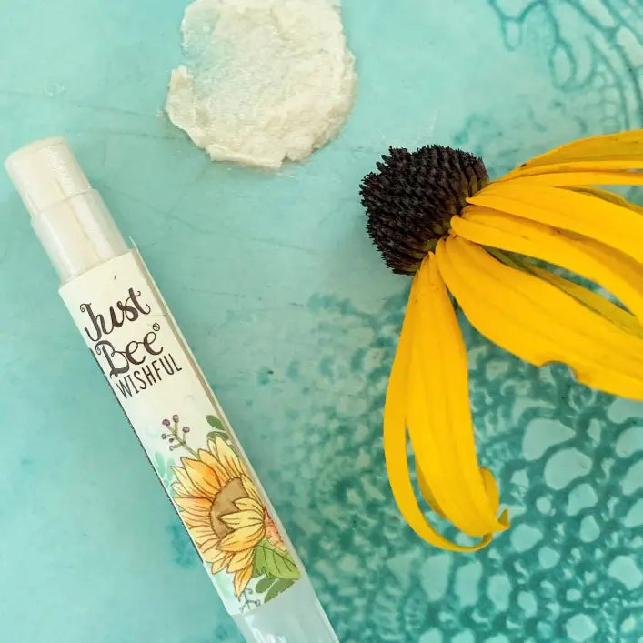 JUST BEE NOURISHING LIP BALM WITH COLOR/SHIMMER - ASSORTED