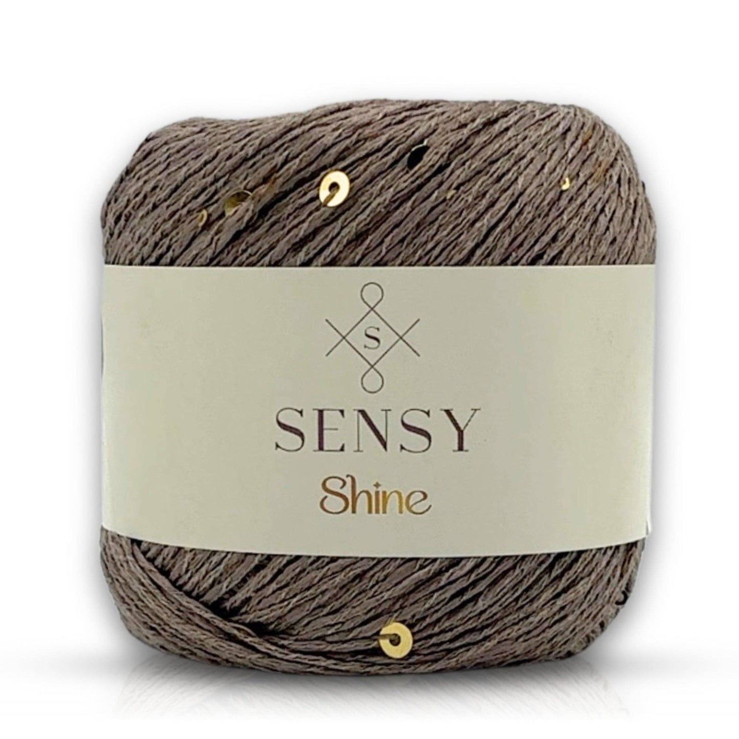 Sensy Shine Yarn, 3.5 oz, 340 yards, Gauge 2 Fine: Ecru