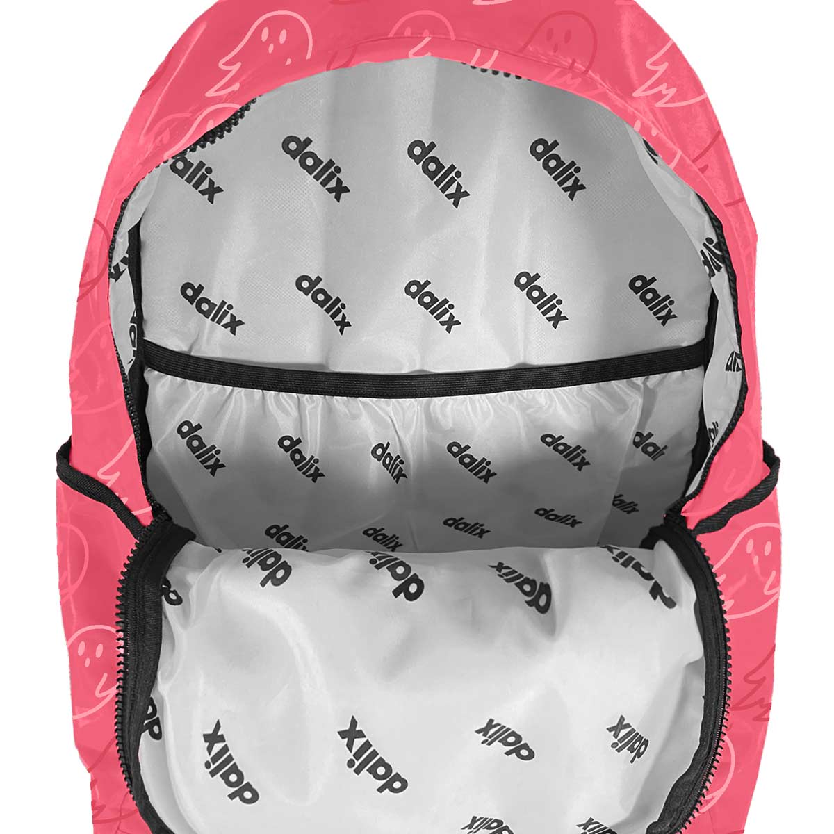 Dalix Classic Vibes Backpack: Navy Blue