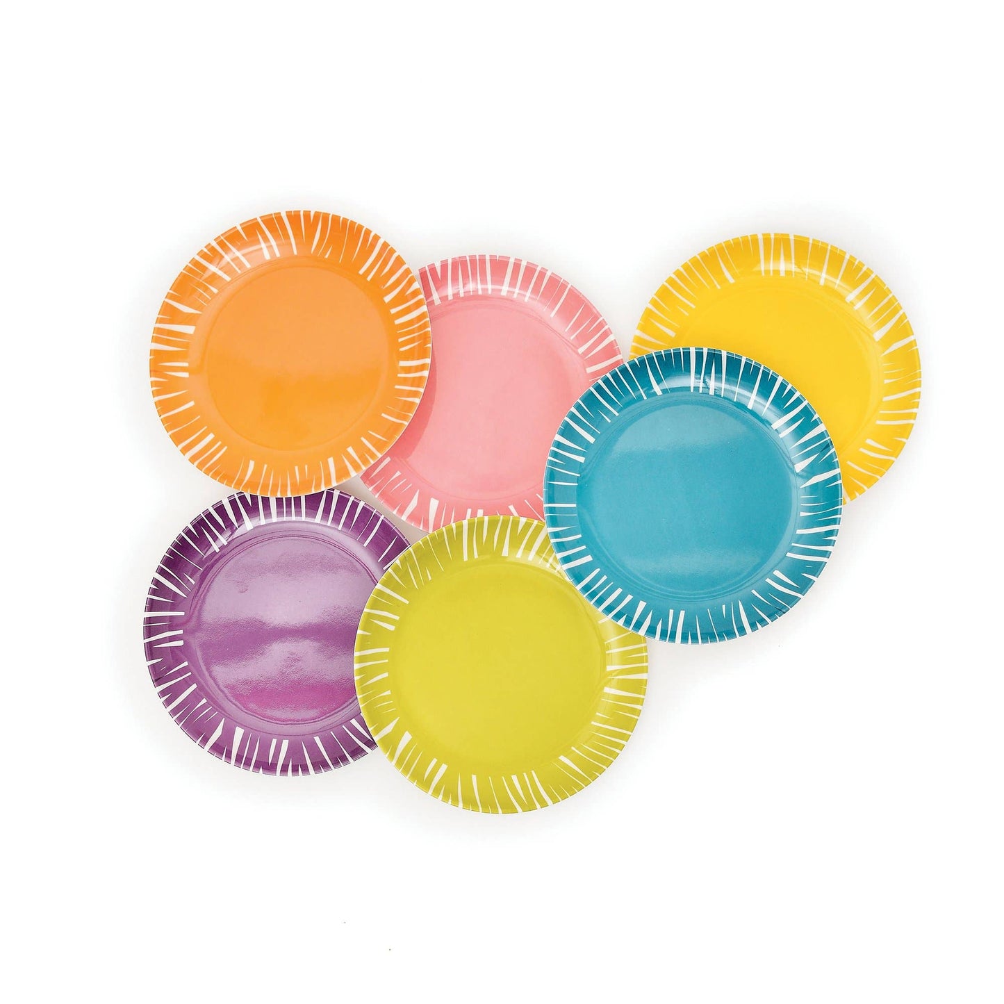 Fringe 6.5" Appetizer Plate - Set of 6