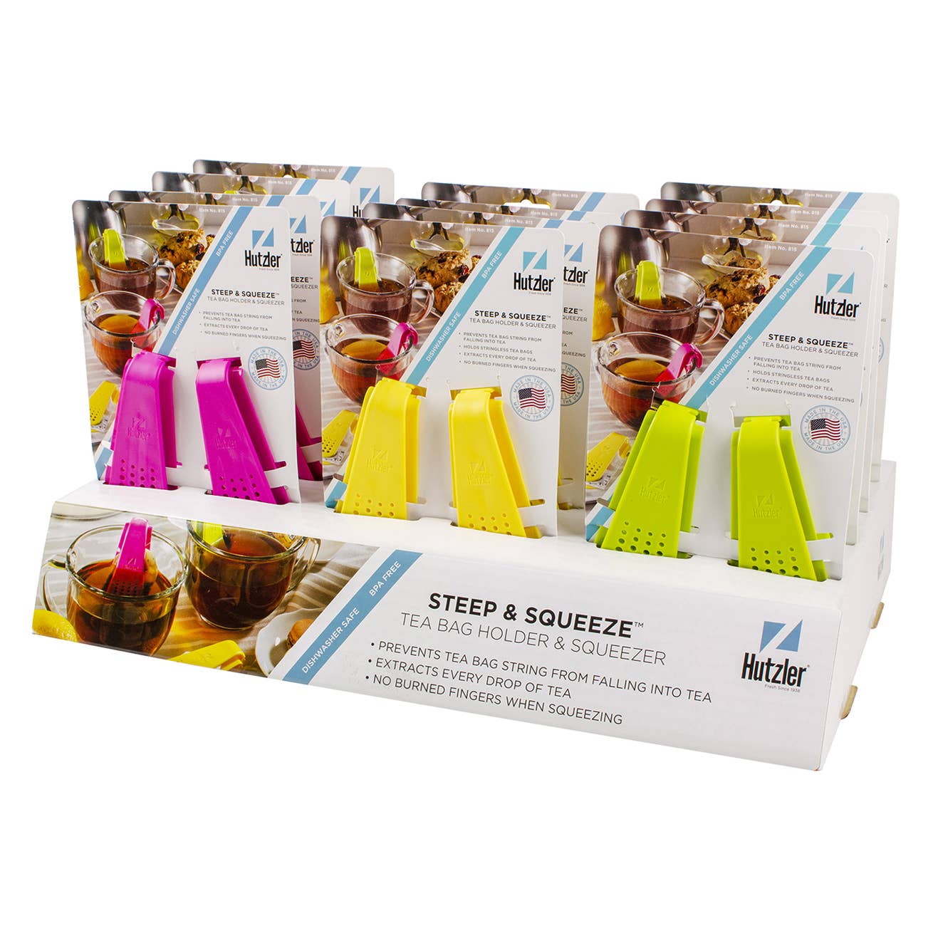 Steep 'n Squeeze Counter Display
