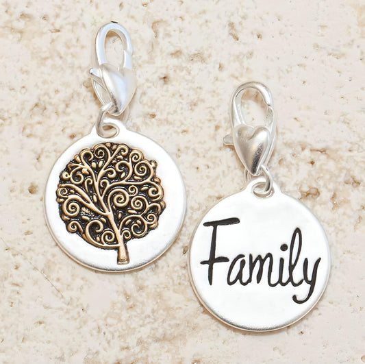Medallion Charm - Family - AMANDA BLU