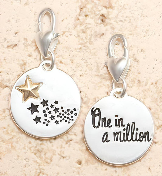 Medallion Charm - 1 Million - AMANDA BLU