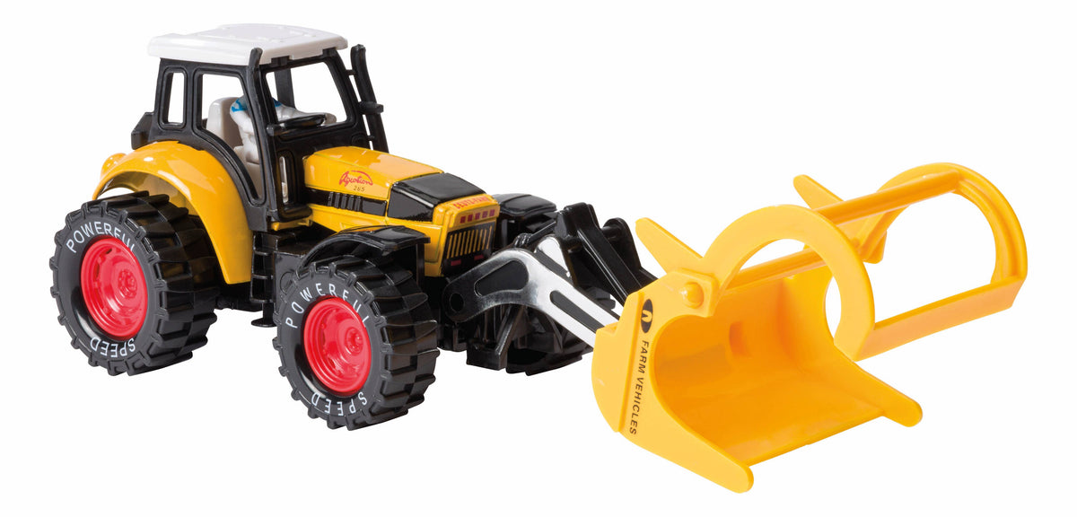 Rollin' Scoop Tractor-Toy Tractor, Farm Toys, Die Cast