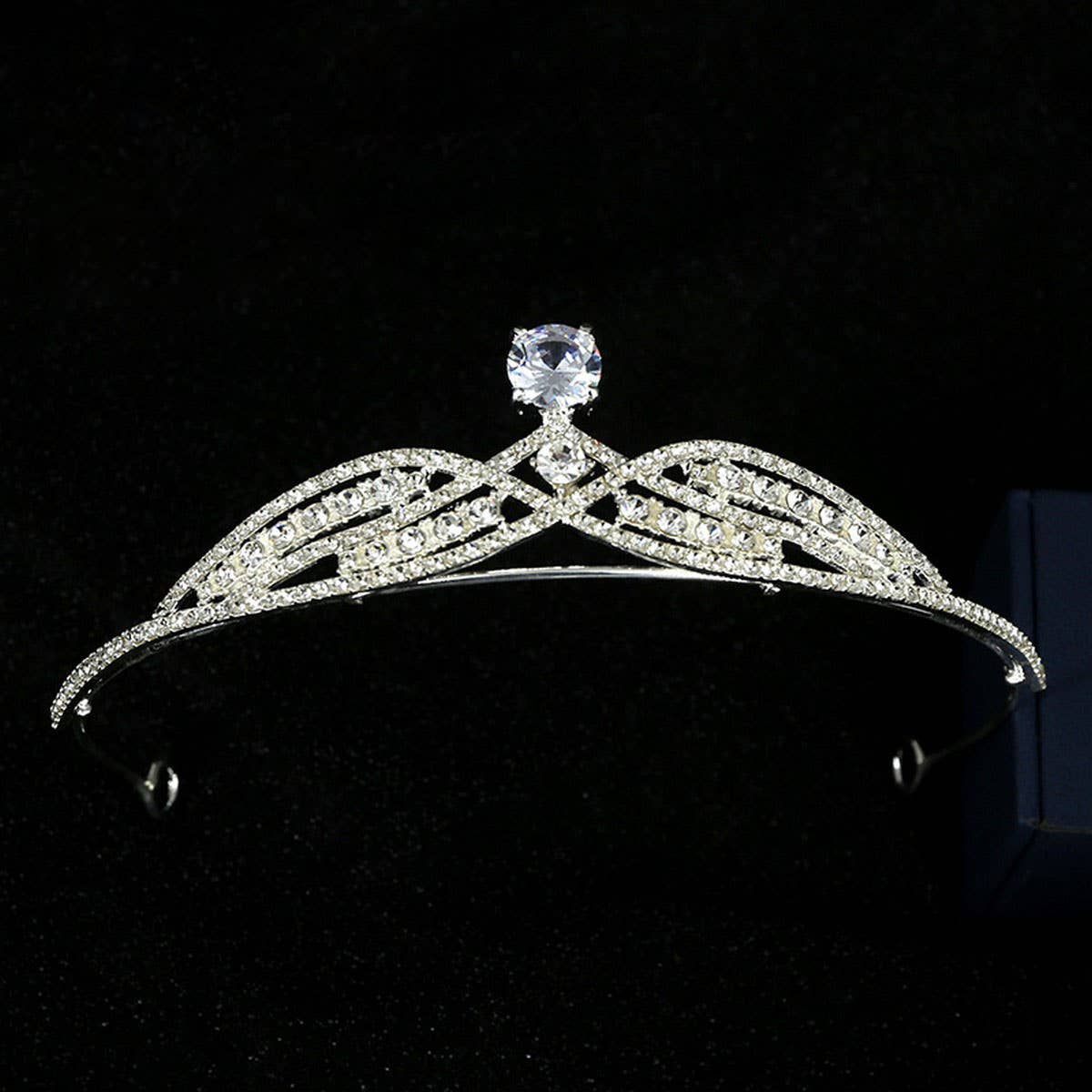 CELEBRITY-STYLE BRIDAL CROWN WEDDING ACCESSORIES_CWMM2028: TYPE10 / (OS) 1
