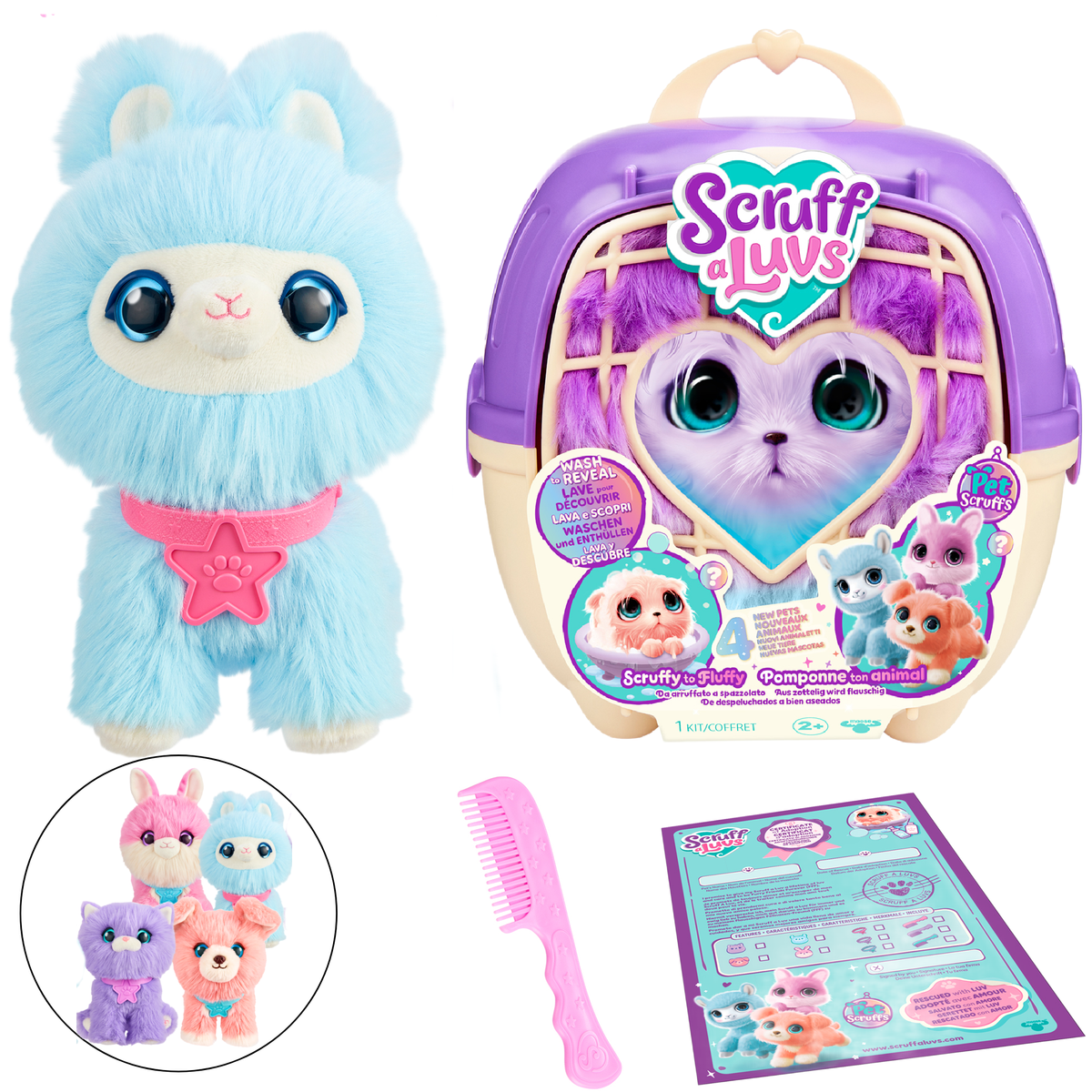 Moose Toys - ScruffaLuvs Rainbow Pets