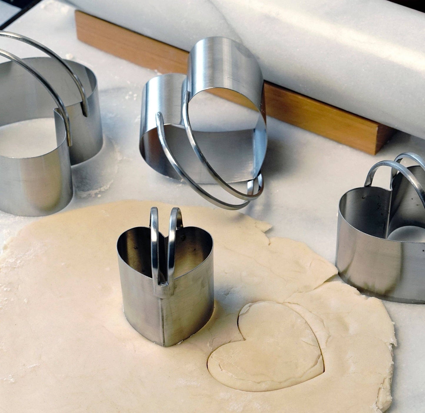 HBC-4 Biscuit Cutters - Heart Set Of 4