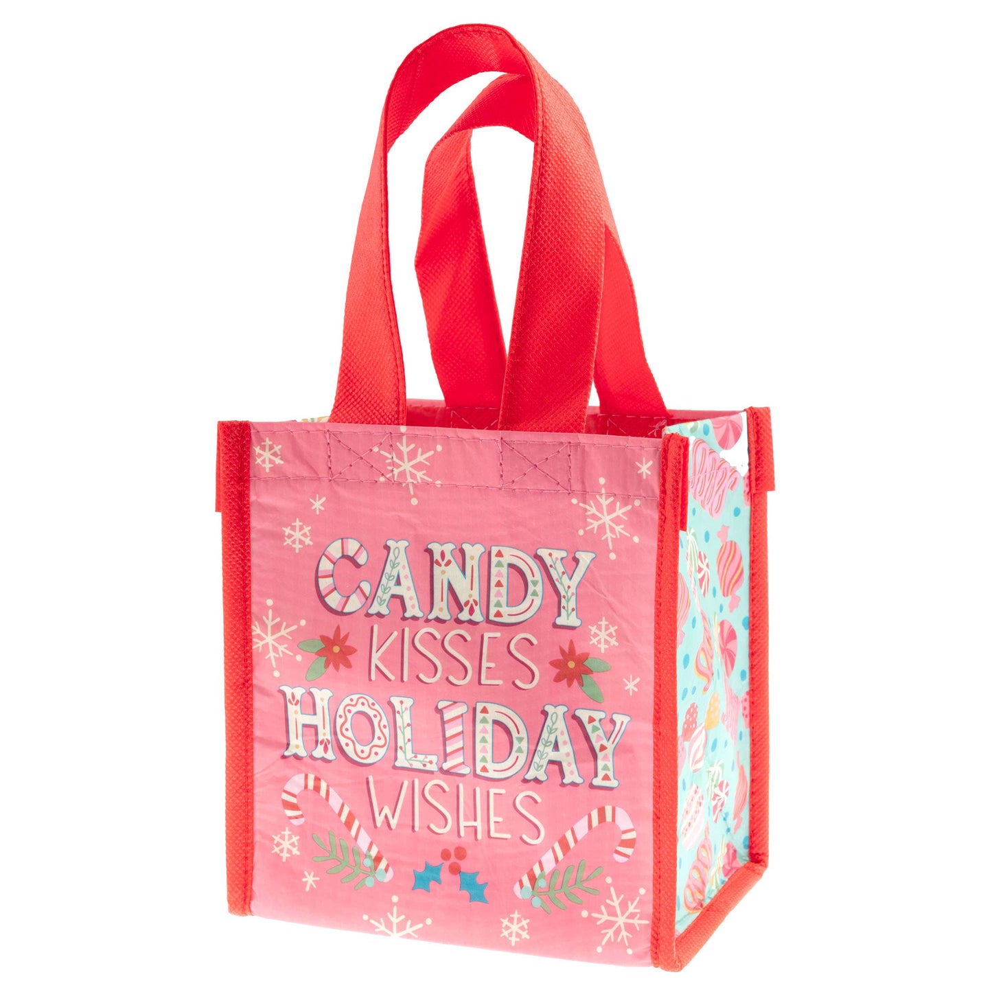 Holiday Recycled Small Gift Bags: Holiday Cheer
