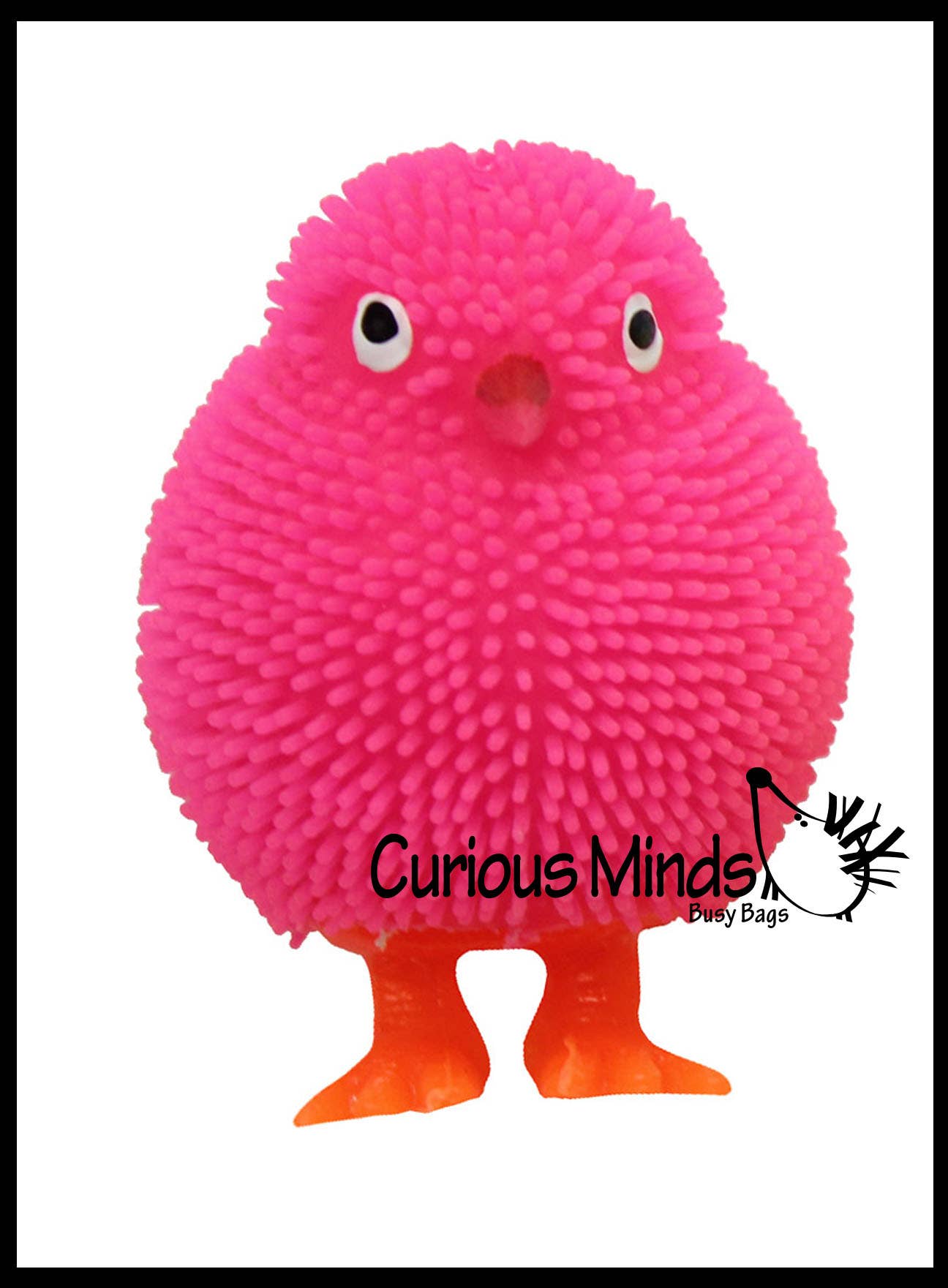 1 Puffer Chicks - Small Novelty Toy - Party Favors - Easter