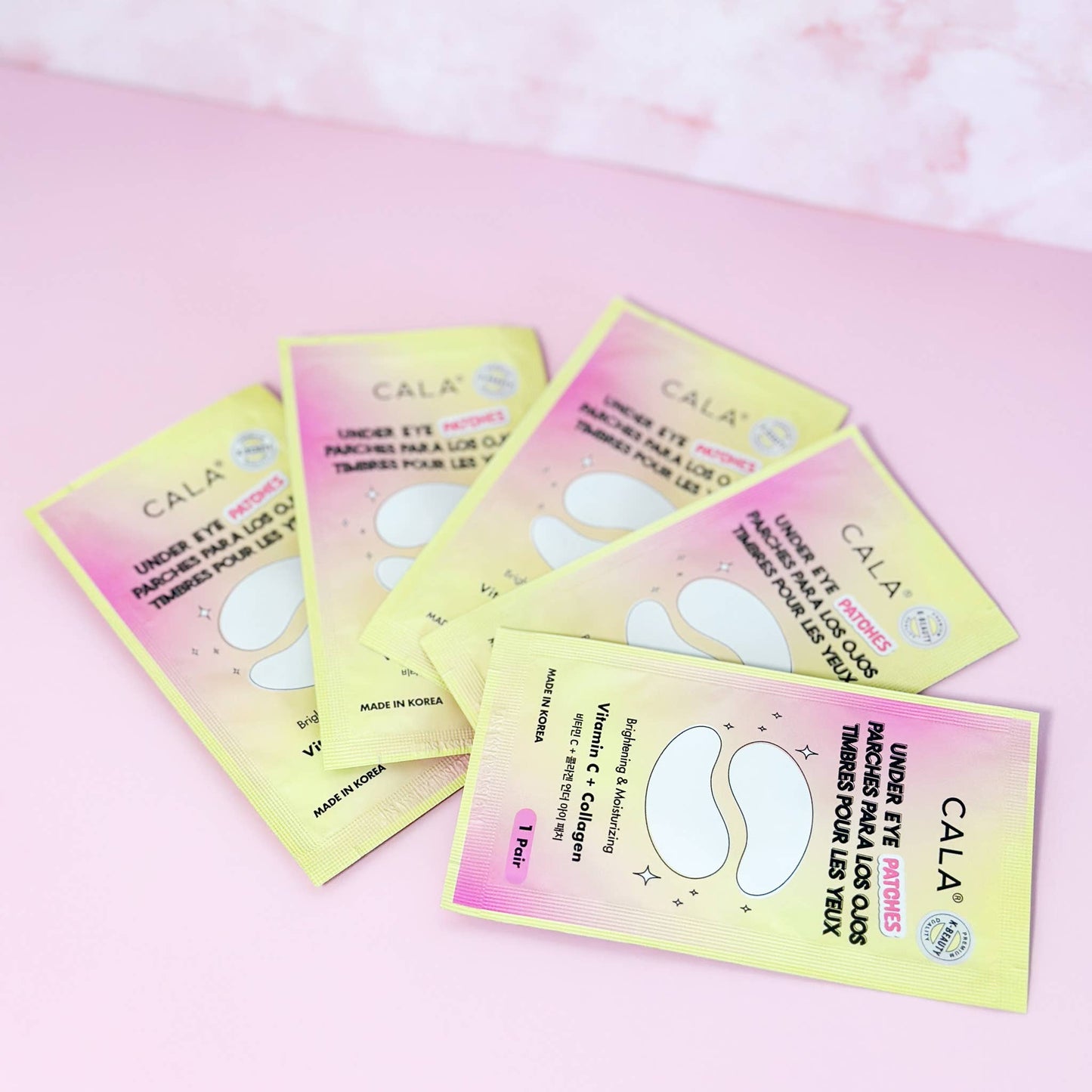 SINGLES Under Eye Patches Collagen Vitamin C : Brightening (Vitamin C)