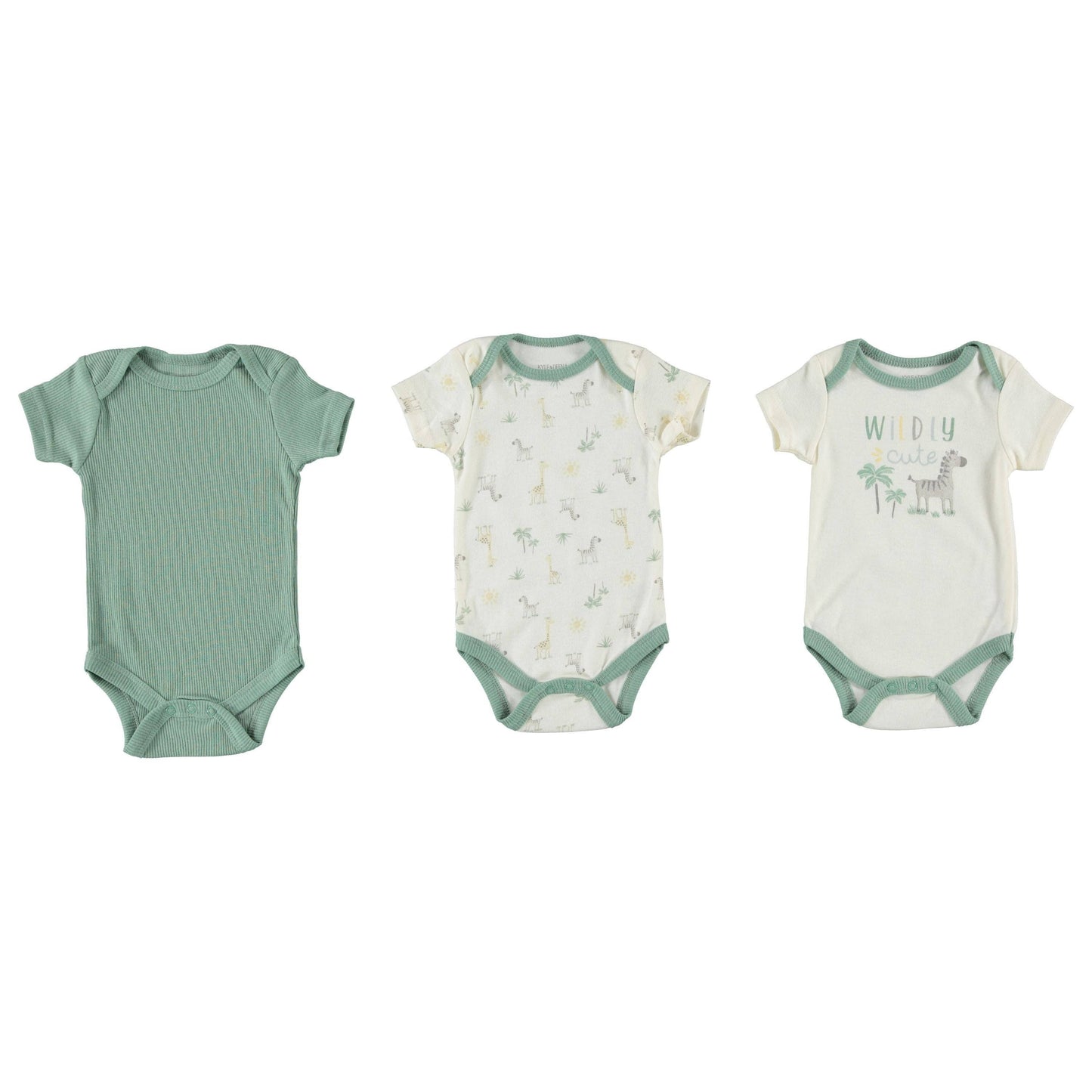 Baby Boy Onesie - The Newborn Essentials Bodysuit Topping Every Baby Registry Search: Avocado Green / 0-3 Months