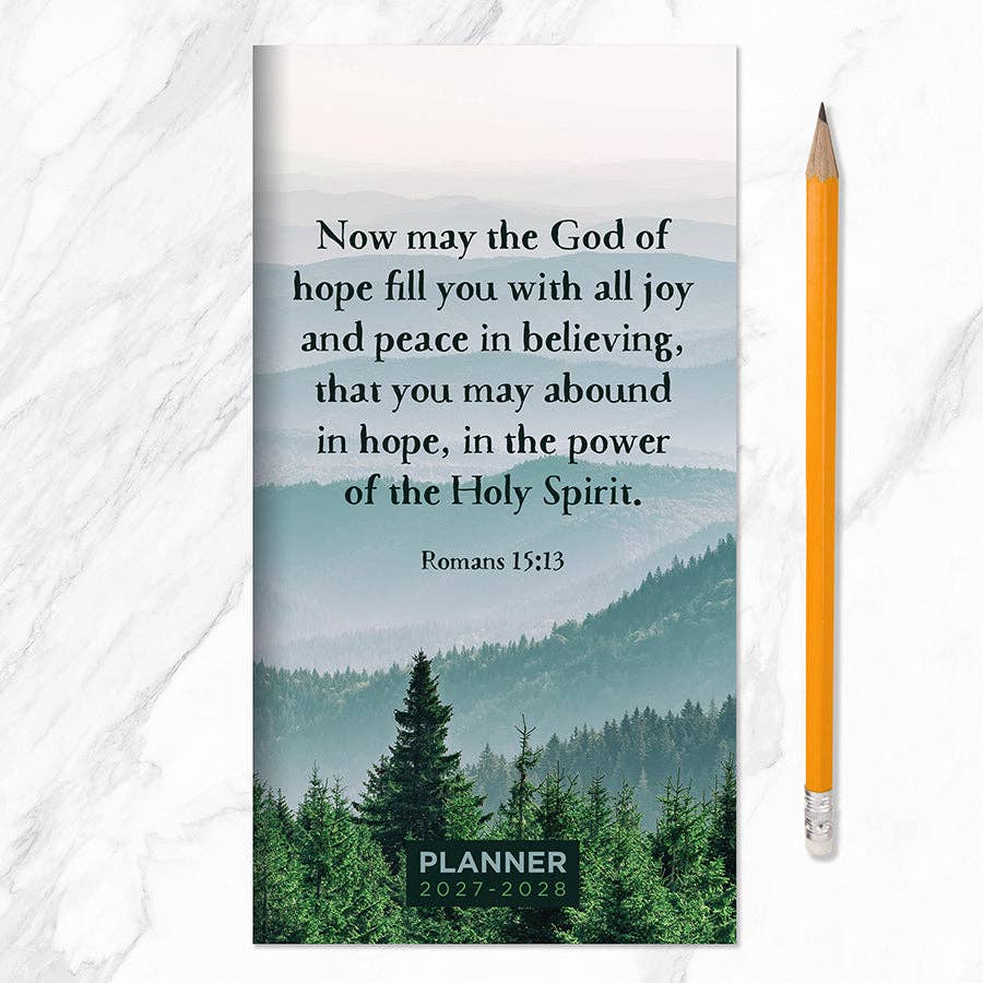 2027-2028 Bible Small Monthly Pocket Planner