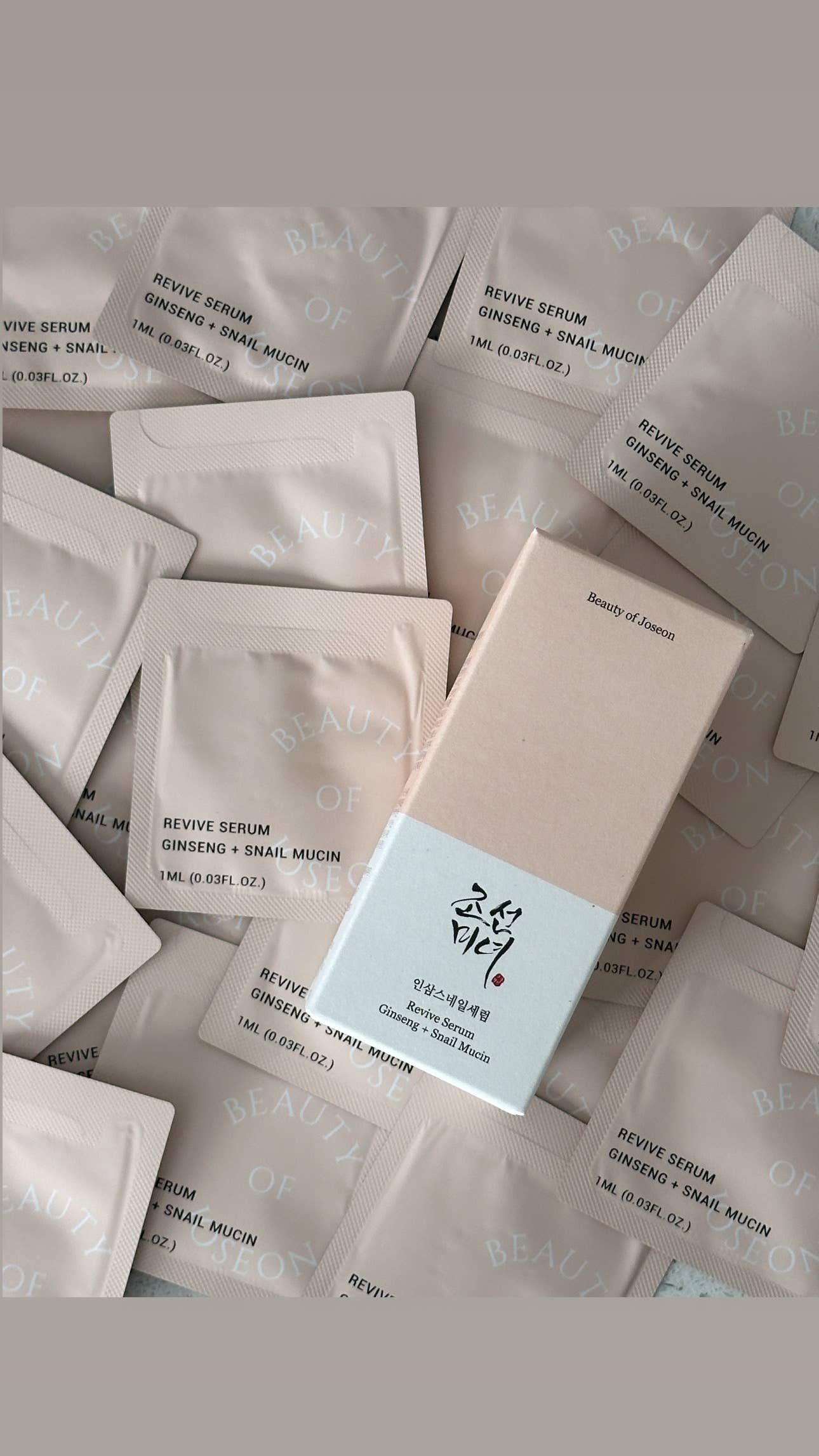 BEAUTY OF JOSEON Skincare Sachet Samples Serum Cream: Ginseng Eye