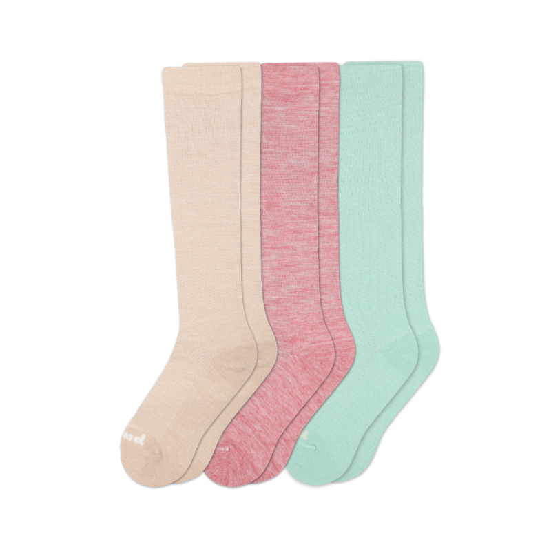 Women's Compression Socks: Medium / Large (US: 8.5 - 11.5+) ~ Assorted colors ~ Sold separately