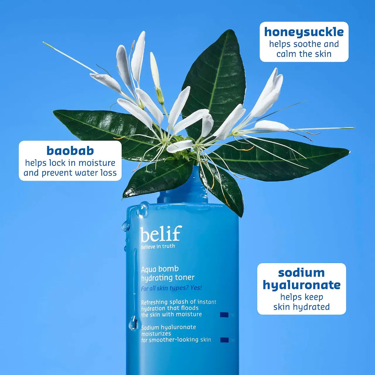 BELIF Aqua Bomb Hydrating Toner 20ml MINI