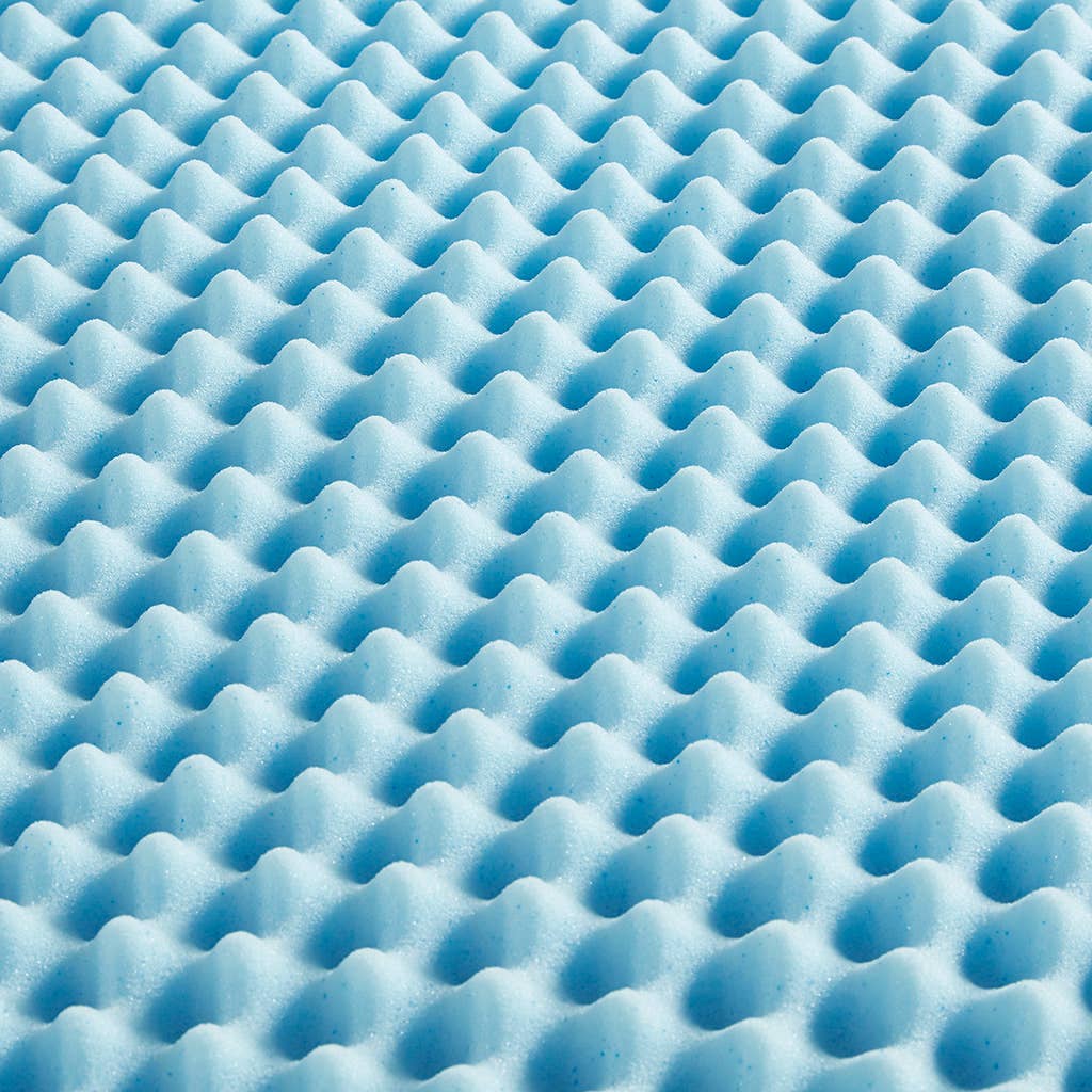 Cooling Gel Memory Foam Mattress Topper 1.5" or 3": Queen / 1.5" Thick