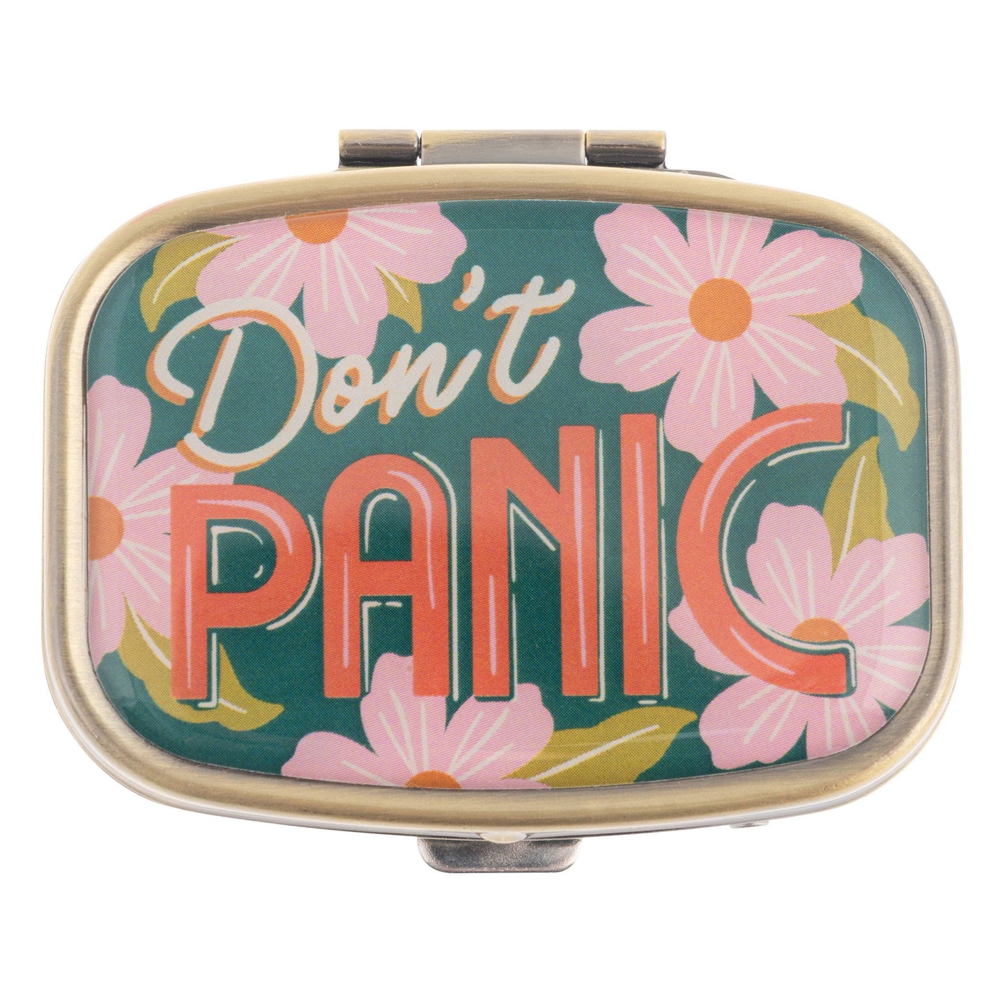 Small Metal Pill Case: Pop This