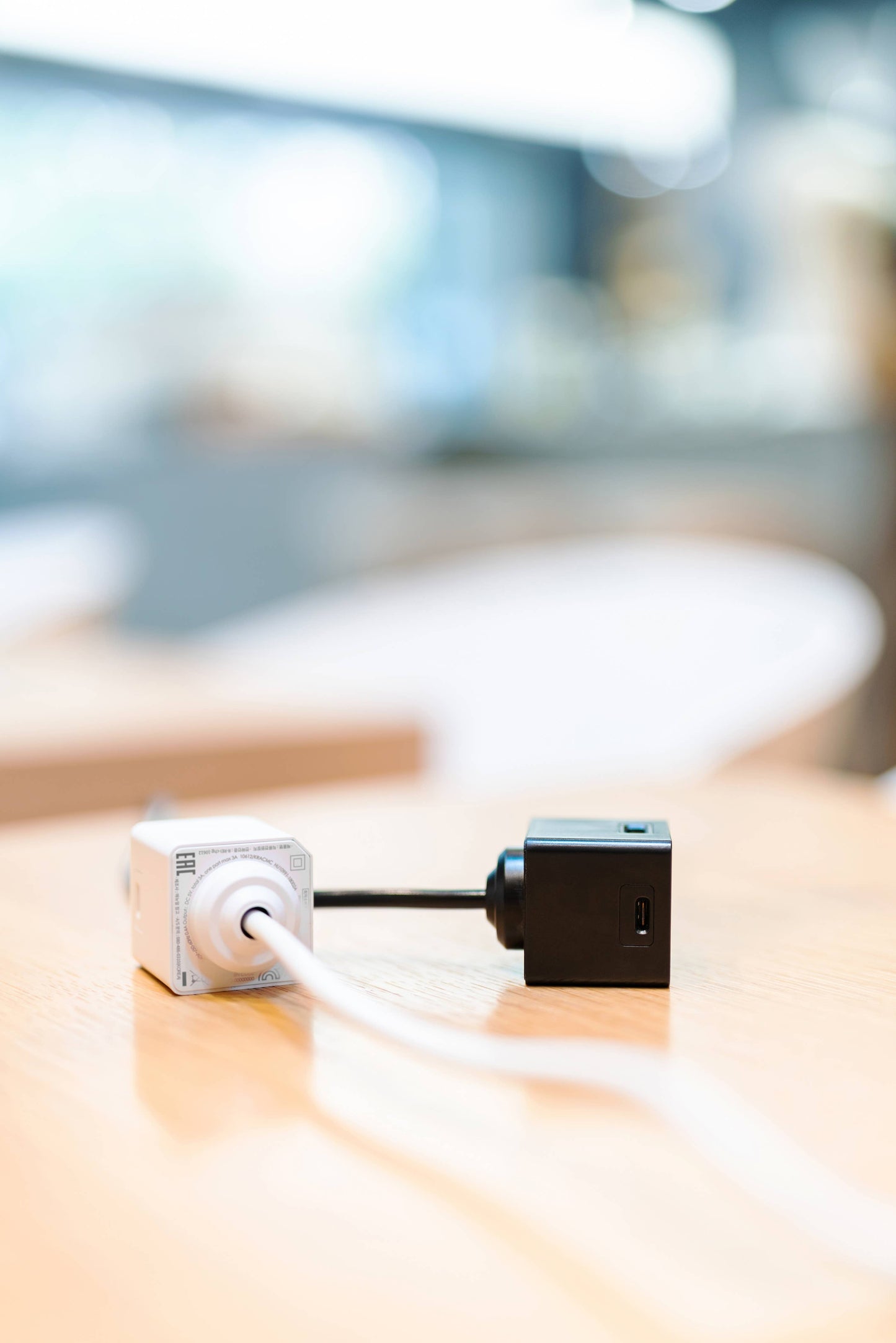 USBcube Extended 2xUSB A+C 5 feet cable US