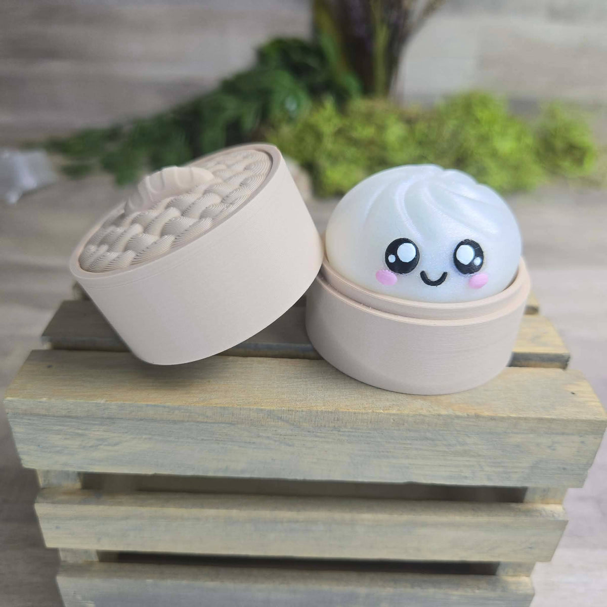 8 New Colors! - Mystery Dumpling Clicker Fidget Toy: First Dumpling Order (Free Display) / 24 Pack (minimum) / Default Colors (All Colors Shown)