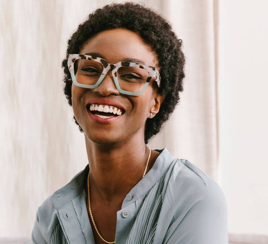 3170225 Take a Bow (Blue Light): Chai Tortoise/Green / Reading / 2.25