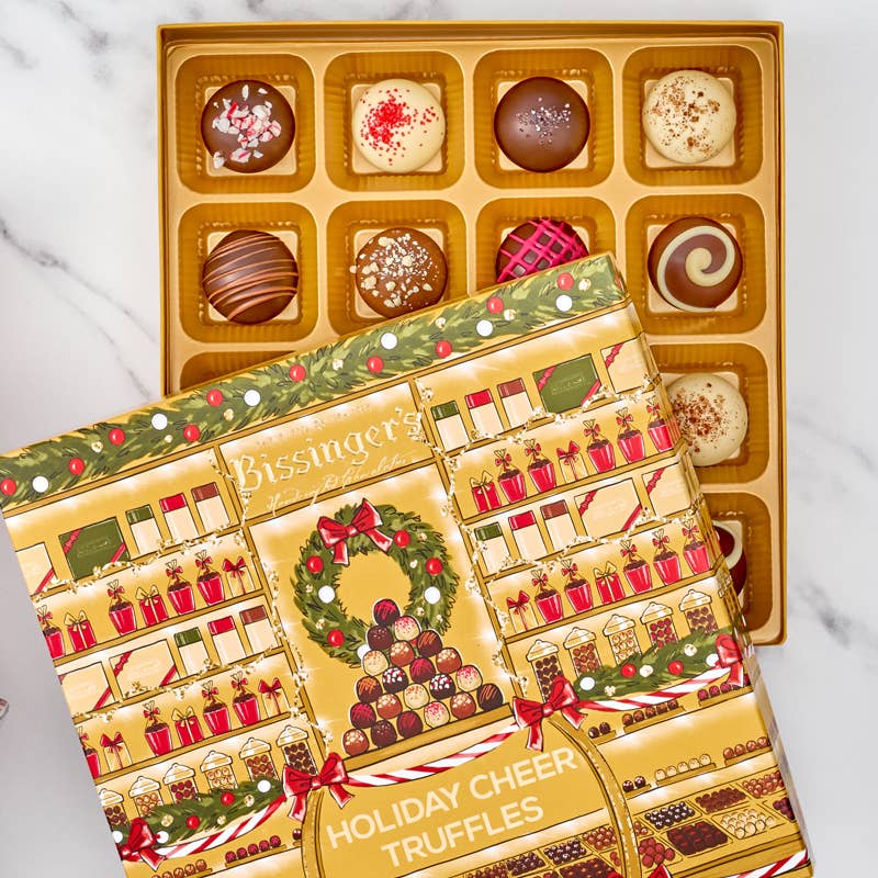 Bissinger's Holiday Cheer Truffles - 16 PC