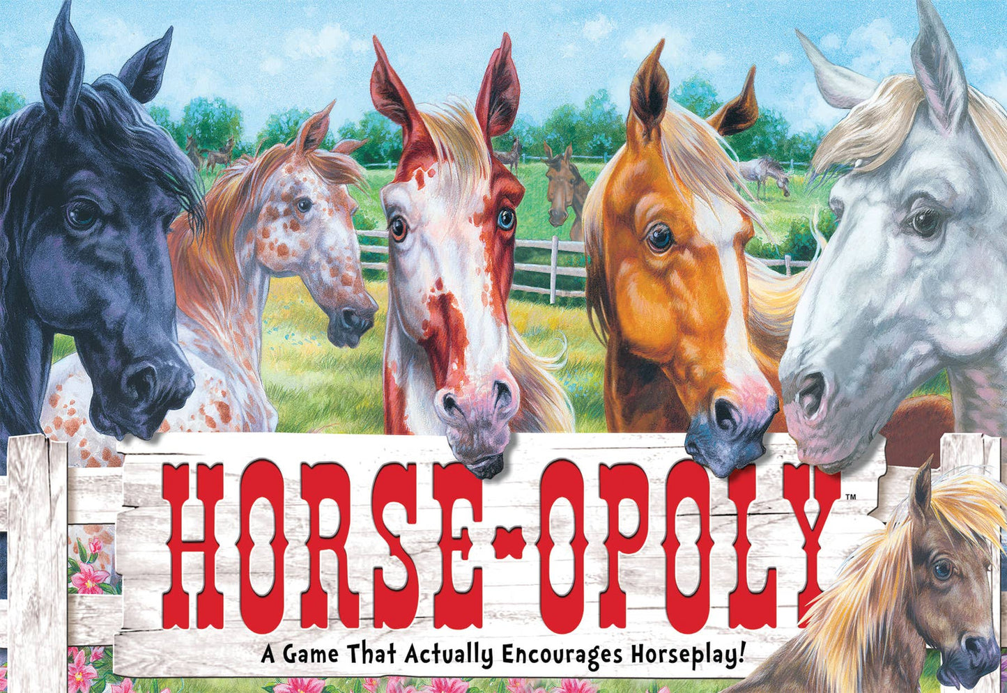 Horse Opoly Board Game, by Late for the Sky