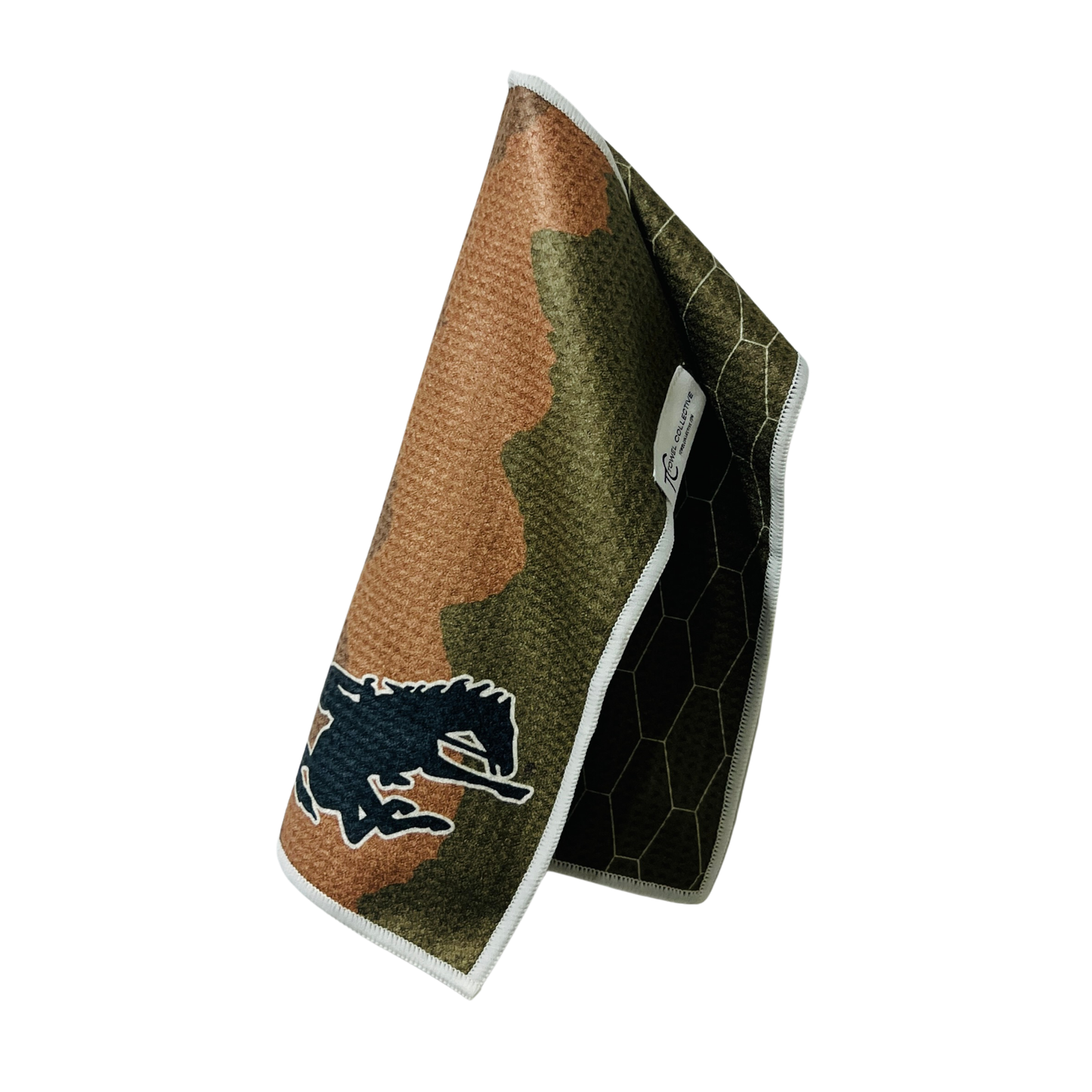 Adobe Cowboy | Waffle Weave Microfiber Towels Kitchen & Bath: Hand Towel