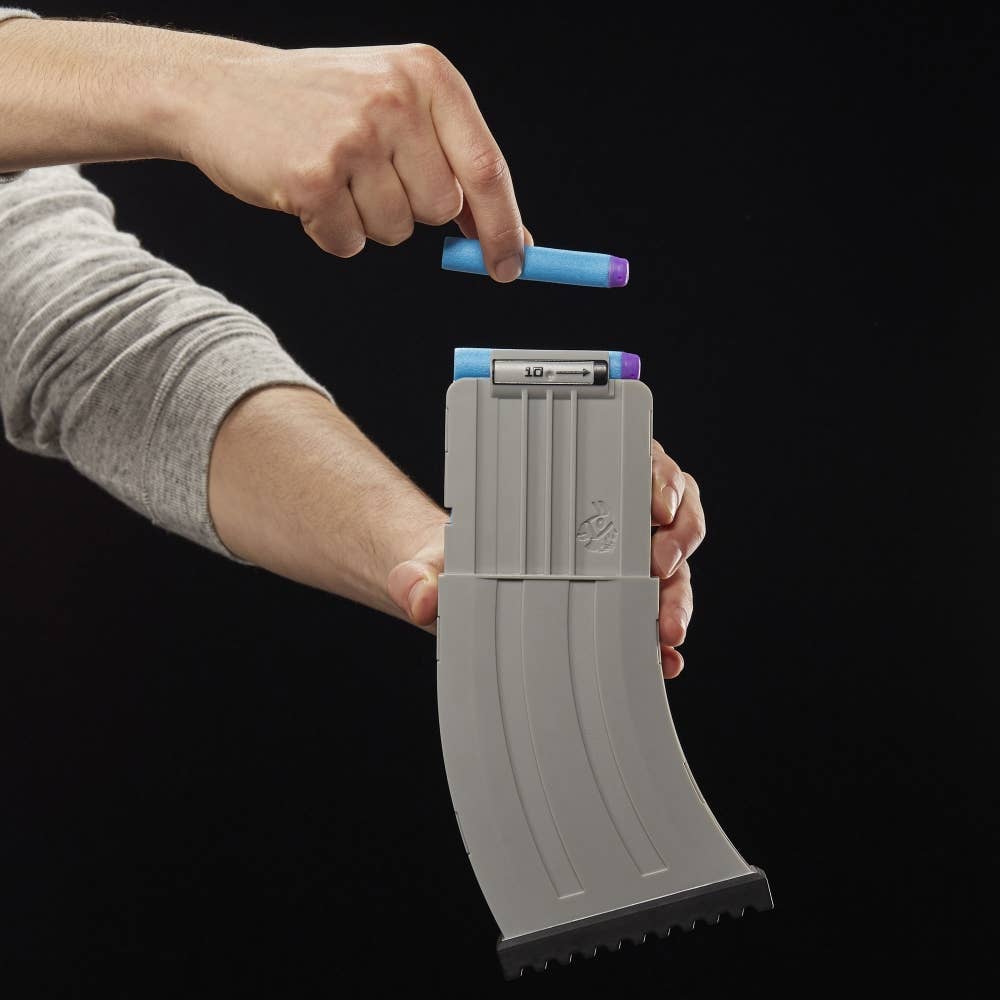 Nerf Elite Dart Blaster Fortnite AR-L with Flip Up Sights